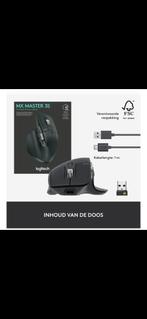Logitech MX Master 3S Muis Ergo Nieuw in doos!, Computers en Software, Muizen, Ophalen of Verzenden, Nieuw, Draadloos, Rechtshandig