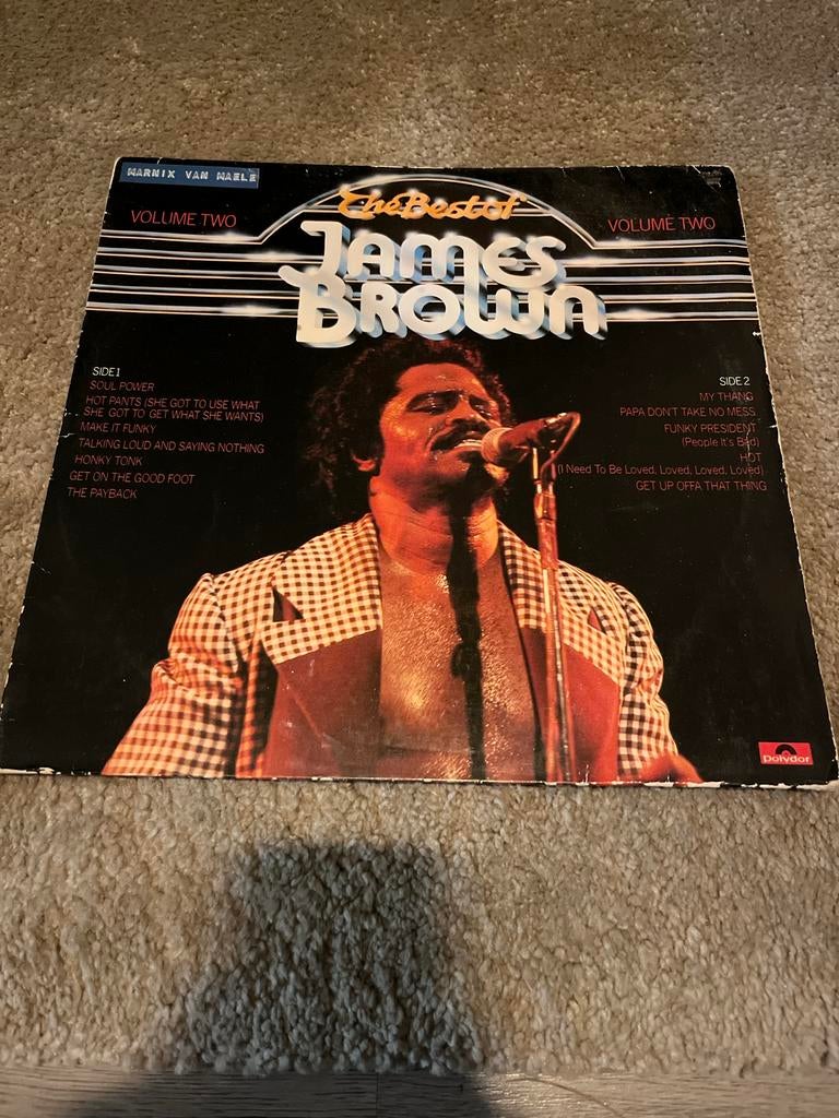 The Best Of James Brown Volume Two Vinyl LP Polydor, Ophalen of Verzenden, 1970 - 1979, Gebruikt, 12 inch