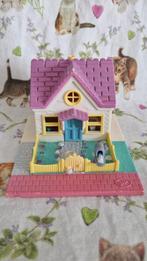 Polly pocket Cozy Cottage 1993 alleen huisje, Ophalen of Verzenden, Gebruikt, Materiaal
