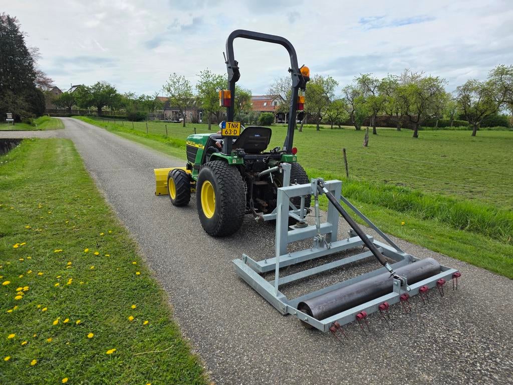 John deere 4100 HST + Manegevlakker, Overige merken, Gebruikt, Tot 2500, Ophalen of Verzenden
