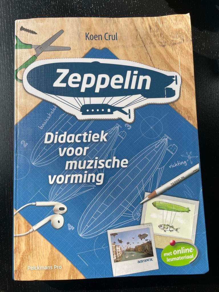 Zeppelin Didactiek voor muzische vorming, Boeken, Studieboeken en Cursussen, Ophalen of Verzenden, Alpha, Gelezen, HBO