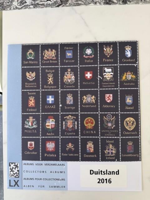 DAVO - NIEUW - LUXE SUPPLEMENT DUITSLAND 2016, Verzenden, Verzamelalbum