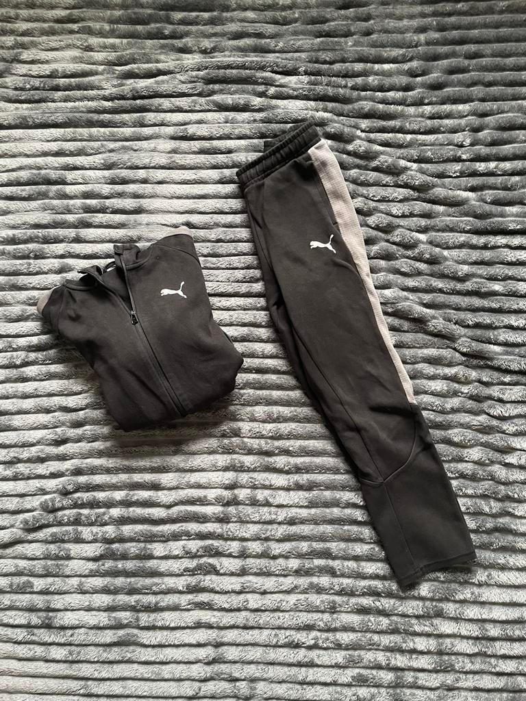 Puma joggingspak, Kleding | Heren, Sportkleding, Zwart, Ophalen of Verzenden, Gedragen, Algemeen