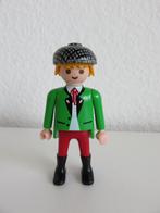 Playmobil detective, jongen met groen jasje en baret, Ophalen of Verzenden, Zo goed als nieuw, Los playmobil