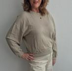 10DAYS Sweater . Maat M. Organic Cotton/zand, Maat 38/40 (M), Overige kleuren, Nijmegen, Verhip-vintage.nl