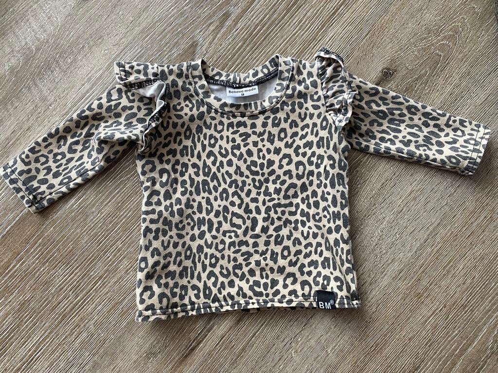 Shirtje believemode maat 56, Ophalen of Verzenden, Zo goed als nieuw, Meisje, Shirtje of Longsleeve