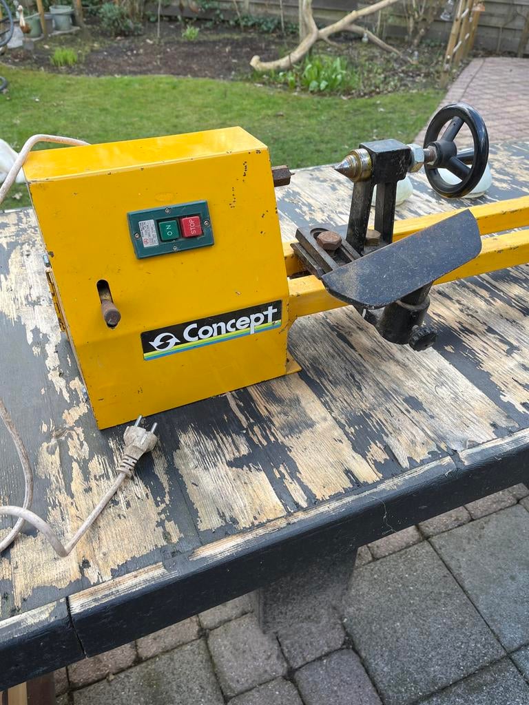 Concept Houtdraaibank - Gebruikt maar functioneel, Ophalen, Gebruikt, Houtdraaibank, Minder dan 500 mm