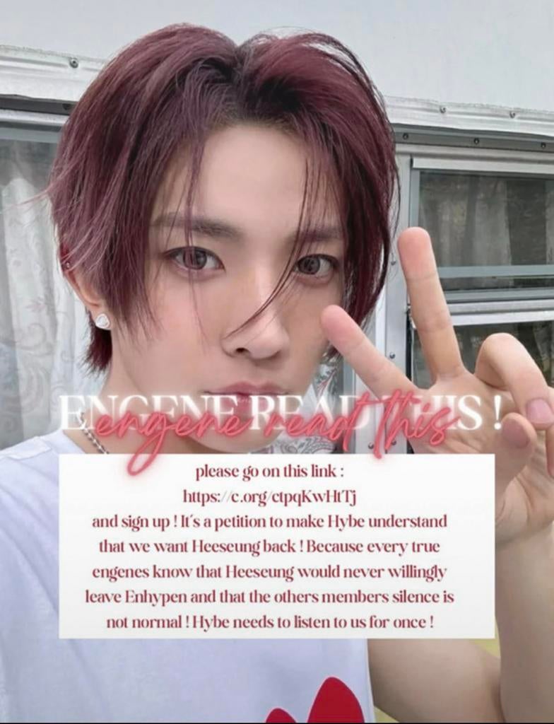 HEESEUNG— ENHYPEN IS 7, Vacatures