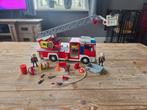 Playmobil Brandweerauto met accessoires, Ophalen of Verzenden, Zo goed als nieuw, Complete set