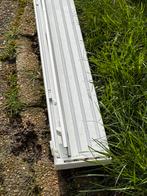 gratis in Hoorn_Witte jaloezieën rails, 400 cm, Ophalen, Gebruikt, 200 cm of meer, Wit