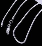 Ketting Ronde schakel sterling zilver 60 CM -NIEUW-, Sieraden, Tassen en Uiterlijk, Kettingen, Ophalen of Verzenden, Nieuw, Zilver