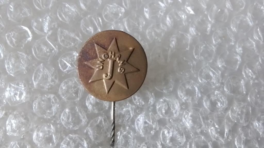 Speldje junghans horloges, Verzamelen, Speldjes, Pins en Buttons, Ophalen of Verzenden, Zo goed als nieuw, Overige onderwerpen