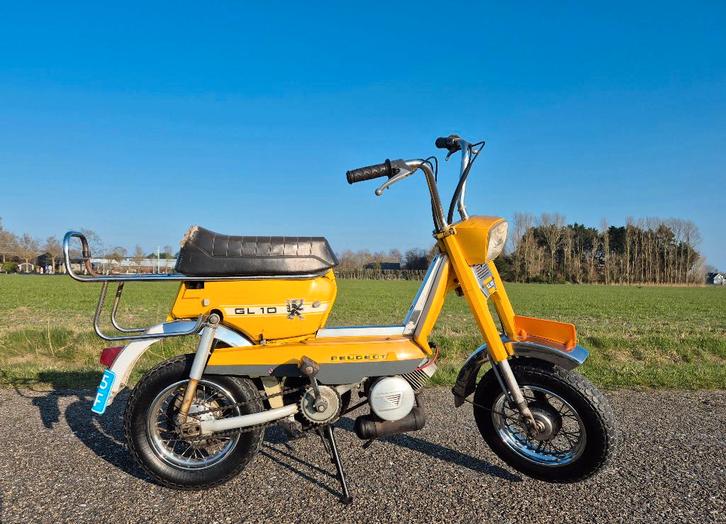 Peugeot GL10, Fietsen en Brommers, Snorfietsen en Snorscooters, Gebruikt, Peugeot, Benzine, Ophalen
