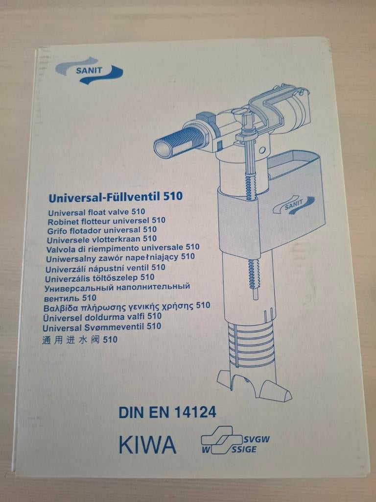 Flotter kraan univ.voor toilet ook Geberit en afvoer buizen, Ophalen of Verzenden, Nieuw, Frame of Mal