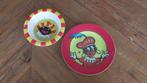 2 bordjes van Piet, Diversen, Sinterklaas, Ophalen of Verzenden, Gebruikt
