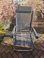 Strand/ vissers stoel 5 standen, Caravans en Kamperen, Ophalen of Verzenden, Campingstoel