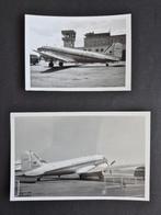 2 foto's van een Bavaria Flug-Gesellschaft DC-3 (LU11), Ophalen of Verzenden, Gebruikt, Kaart, Foto of Prent