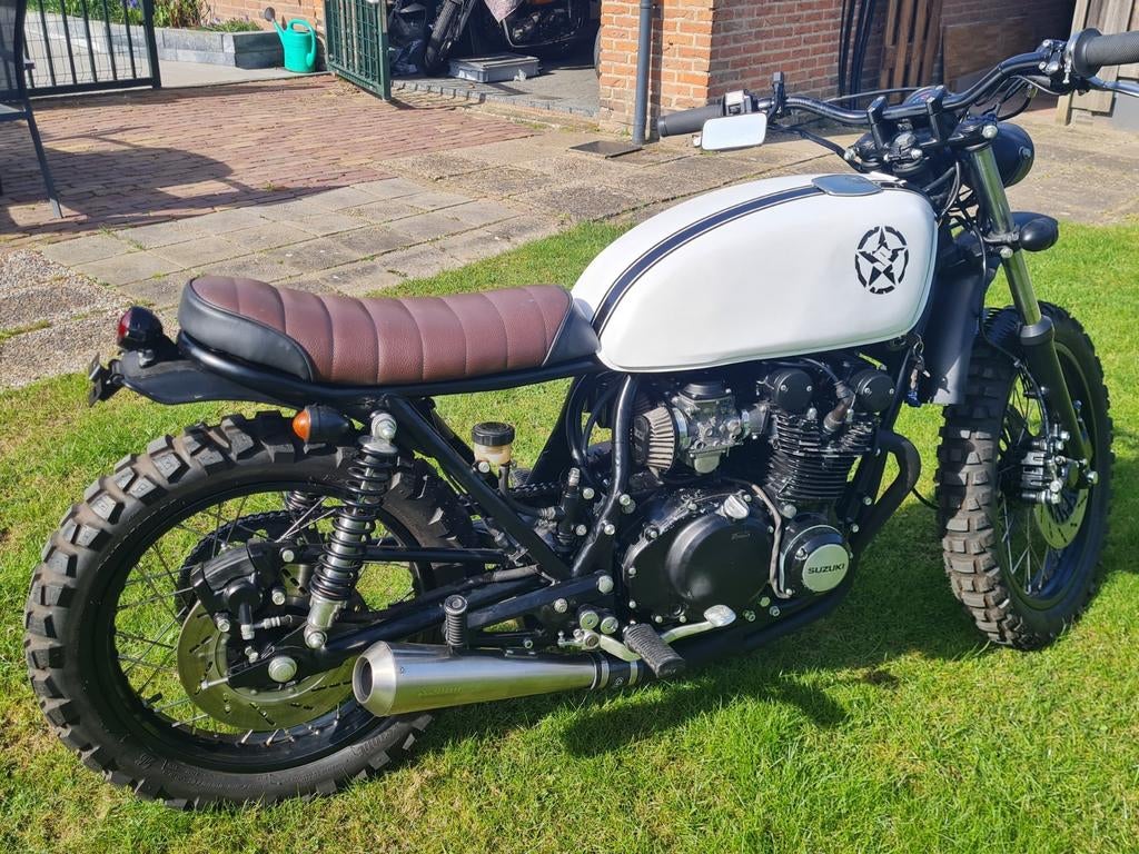 Suzuki GS550 Scrambler 1984, Motoren, Motoren | Oldtimers, 4 cilinders, Motorrijbewijs A, Overig, 550 cc