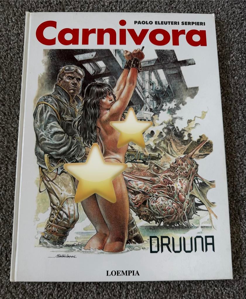 Druuna - Carnivora - Paolo Eleuteri Serpieri - Loempia, Eén stripboek, Verzenden, Zo goed als nieuw