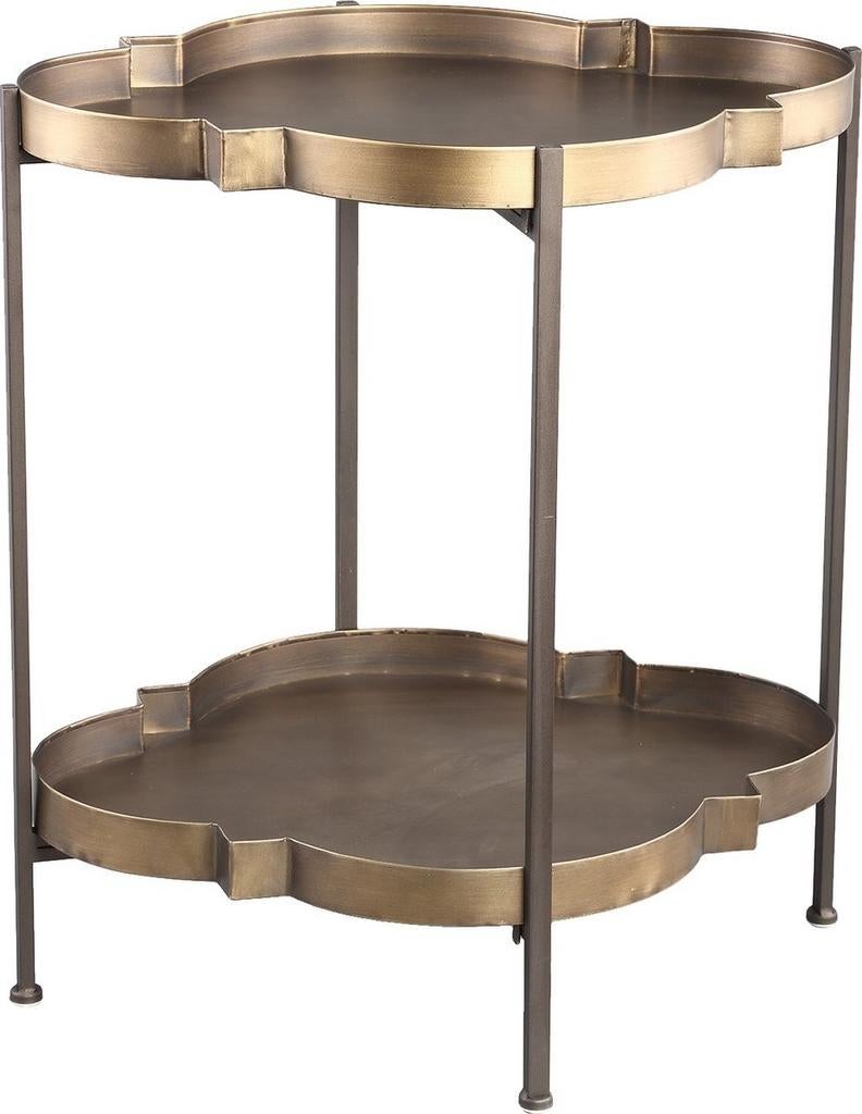 (Gezocht) PTMD bijzettafeltje, 50 tot 100 cm, Rond, Zo goed als nieuw, Minder dan 50 cm