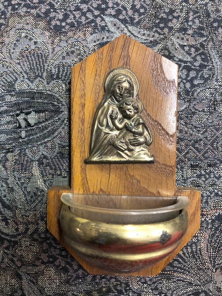 vintage wijwatervat, Antiek en Kunst, Ophalen of Verzenden