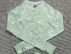 Camo groen crop sport top, Verzenden, Zo goed als nieuw, Groen, Fitness of Aerobics