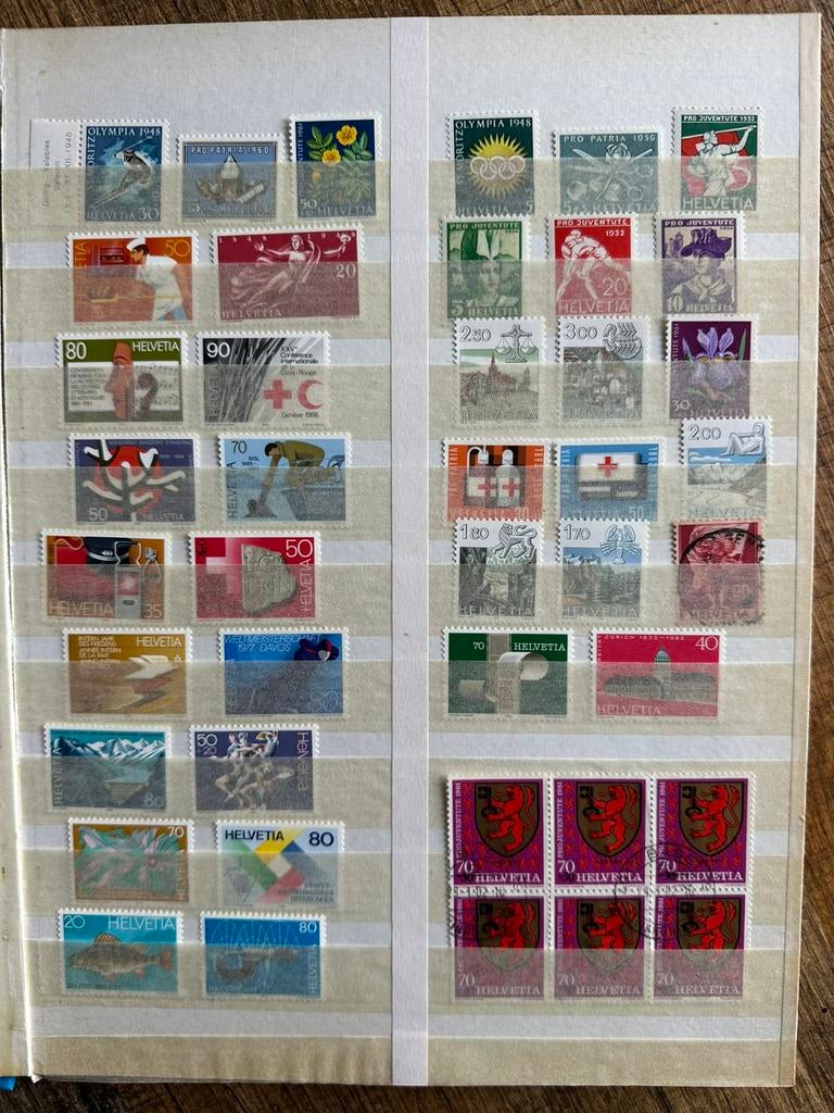 Album Zwitserland 2, Postzegels en Munten, Postzegels | Volle albums en Verzamelingen, Verzenden, Buitenland