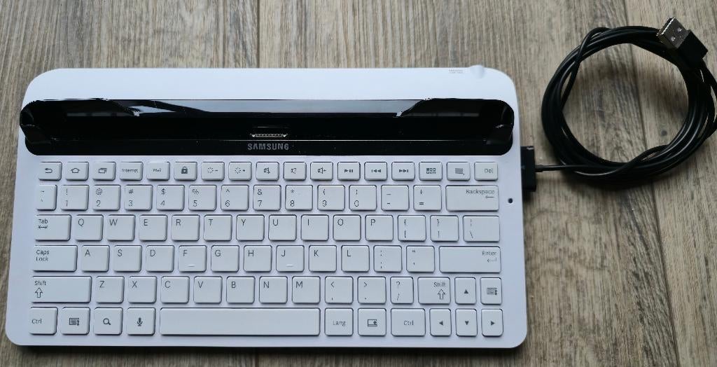 Samsung tablet keyboard dock voor Note 10.1 en Note 8.0, Computers en Software, Android Tablets, Zo goed als nieuw, 10 inch, 16 GB