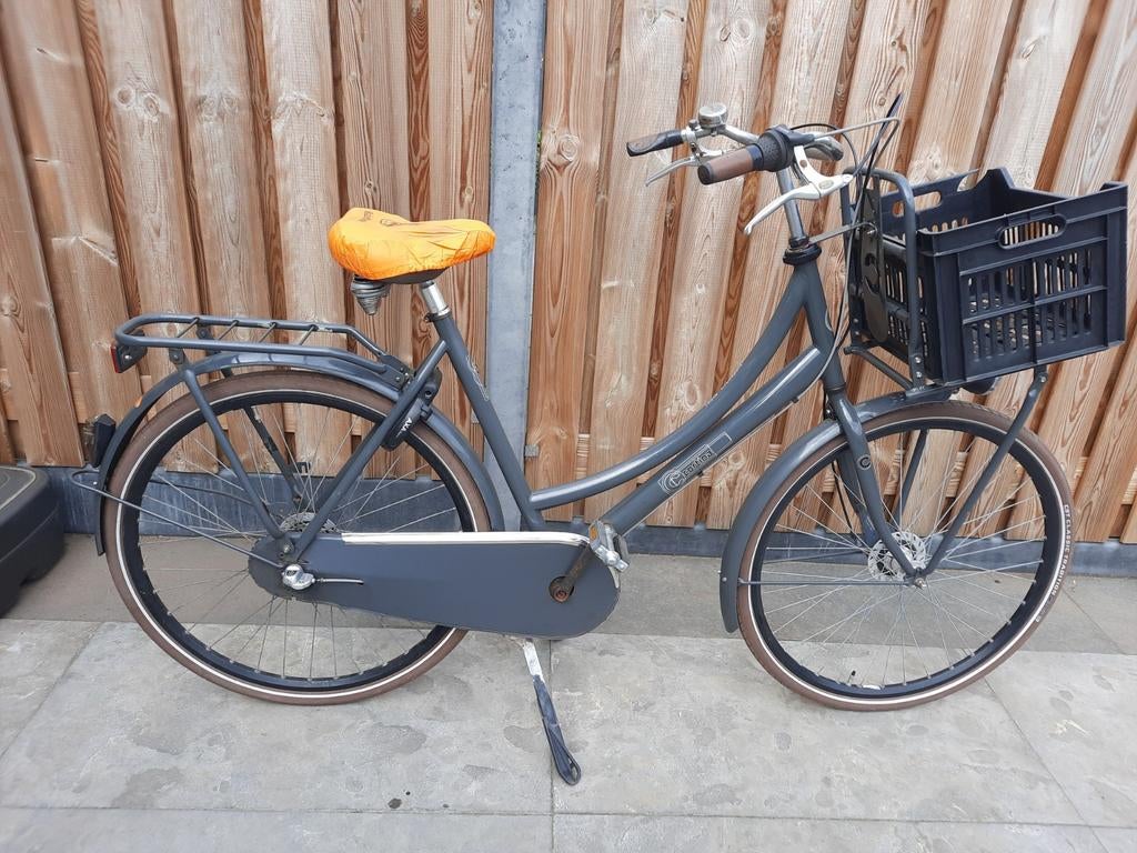 Cortina roots transportfiets 28 inch 57 cm handremmen 3 vers, Fietsen en Brommers, Fietsen | Dames | Omafietsen, Zo goed als nieuw