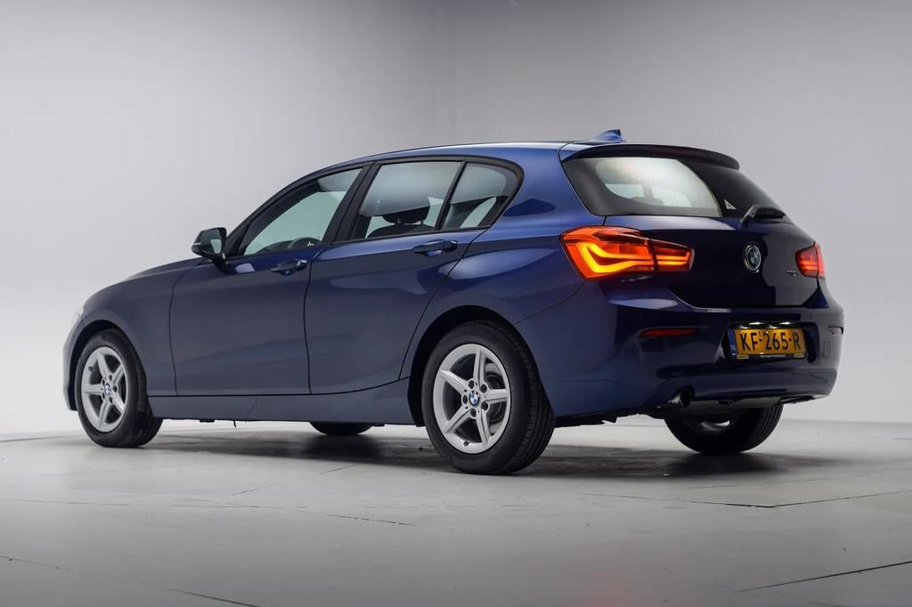 BMW 1-serie 116i Centennial Executive 5-drs [ LED Navi Clima, 1-Serie, Blauw, Origineel Nederlands, Handgeschakeld