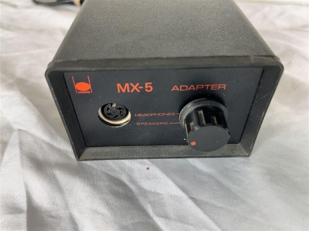 A7352. Micro Seiki M-X5 Switch voor speakers-koptelefoon, Overige merken, Gebruikt, Ophalen of Verzenden, 120 watt of meer