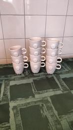 Douwe Egberts , mokken, mokjes en glazen - Nieuw.12 foto,s, Nieuw, Ophalen of Verzenden, Glas, Overige stijlen