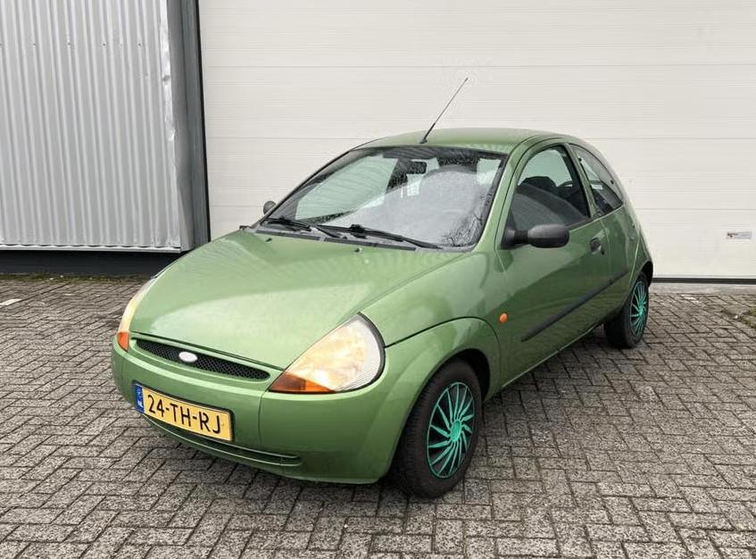 Ford Ka 1.3 I 44KW 2006 Groen, Auto's, Ford, Voorwielaandrijving, 1299 cc, 31 €/maand, 4 cilinders