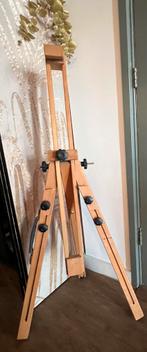 Houten schildersezel, inklapbaar, Hobby en Vrije tijd, Schilderen, Ophalen, Gebruikt, Ezel