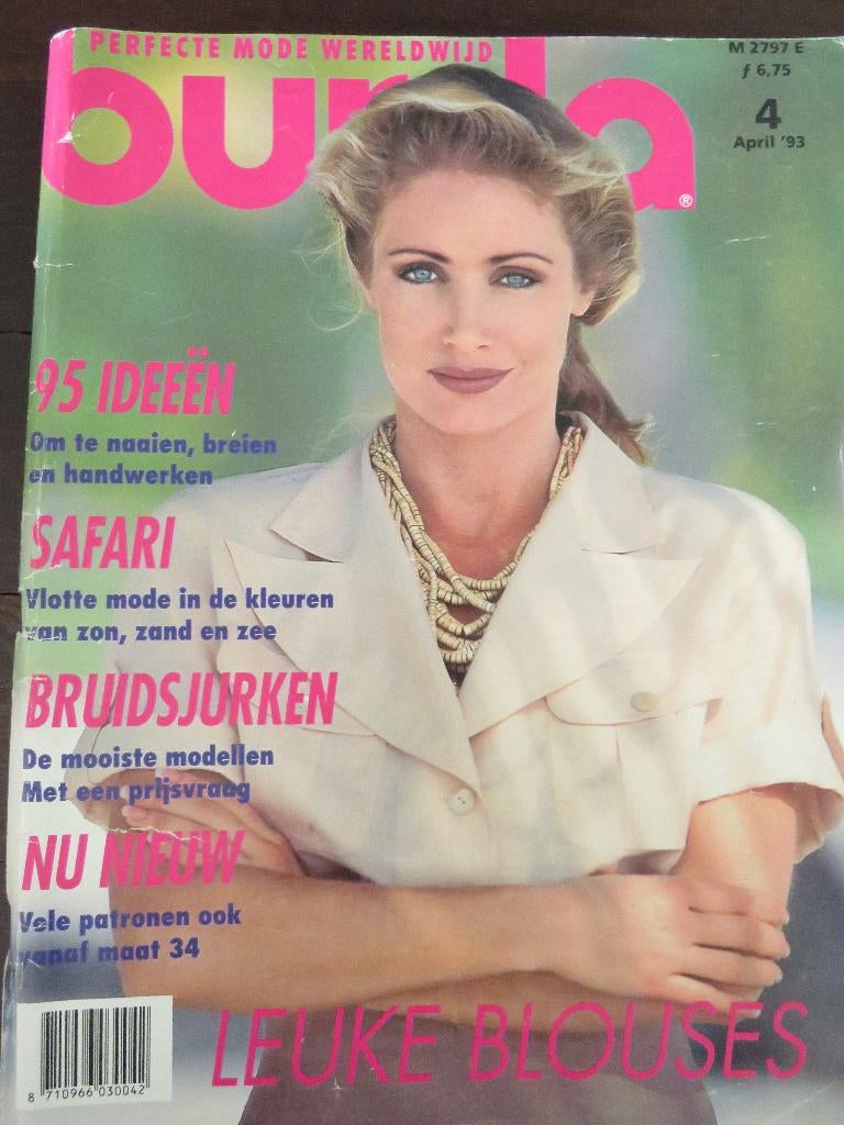 Burda april 1993, Ophalen of Verzenden, Vrouw, Overige merken