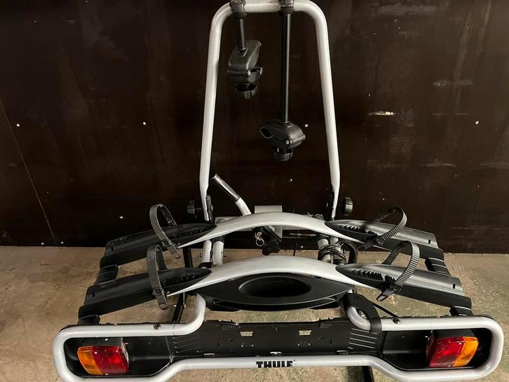 Thule EW 945, Auto diversen, Fietsendragers, Zo goed als nieuw, Trekhaakdrager, 2 fietsen, Brede banden, Ophalen