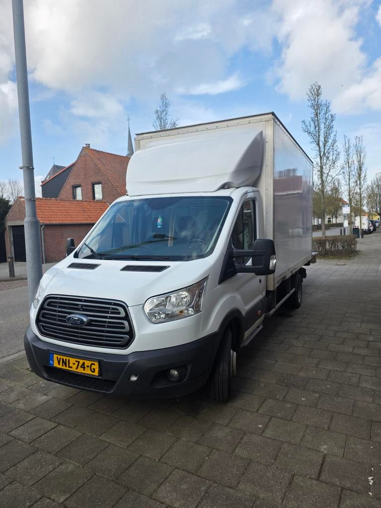 Ford Transit CDC 350 L4h1 Tdci 170pk RWD 2019 Wit (Trekhaak), 13 km/l, Achterwielaandrijving, 1995 cc, Euro 6