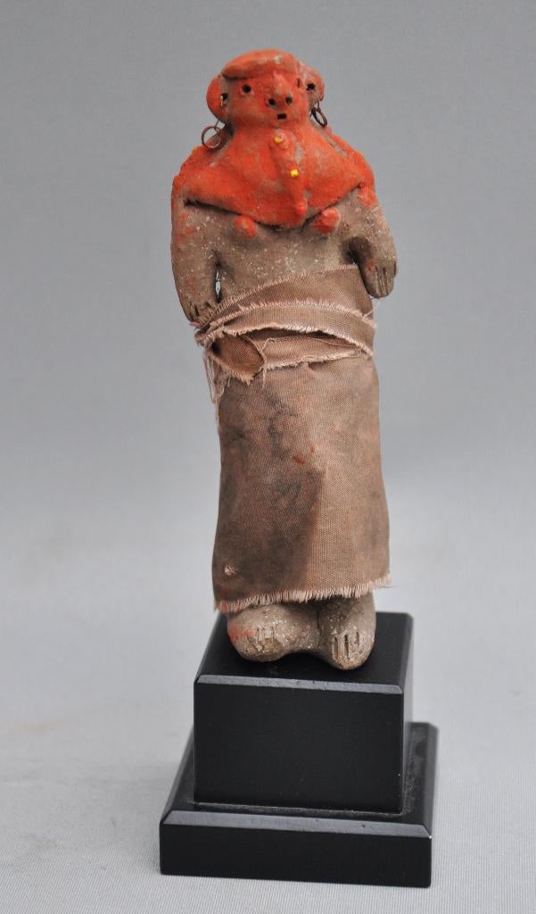 Antiek Tanzaniaans Ritueel Kleibeeldje – Zaramo/Zigua, Ophalen of Verzenden