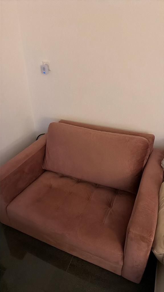 Loveseat, Huis en Inrichting, Tweepersoons, 75 tot 100 cm, Ophalen of Verzenden, Zo goed als nieuw