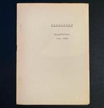 Storingsgids NS ‘Storingen mat 1936’ (jaren 50/60), Ophalen of Verzenden, Zo goed als nieuw, Trein, Boek of Tijdschrift