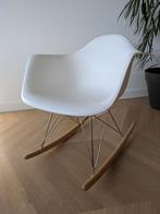 Witte schommelstoel (Vitra), Ophalen, Gebruikt, Hout, Wit
