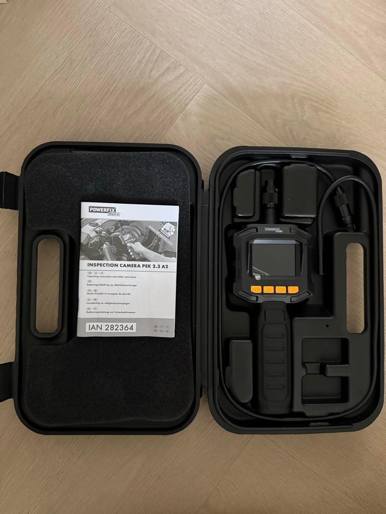 Powerfix Inspectiecamera PEK 2.3 A2 - Nieuwstaat, Doe-het-zelf en Verbouw, Meetapparatuur, Ophalen of Verzenden, Zo goed als nieuw