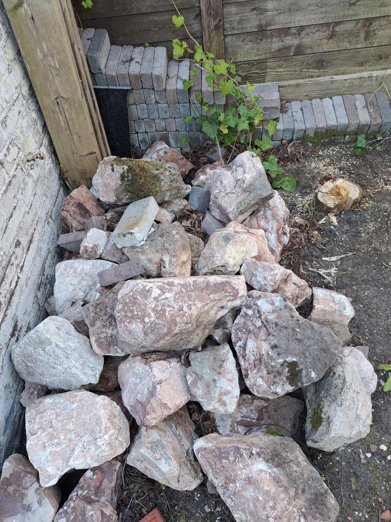 Mooie Zwerfkeien voor Tuin of Decoratie, Tuin en Terras, Grind, Keien en Split, Gebruikt, Kei, Multi, Overige materialen, Ophalen of Verzenden