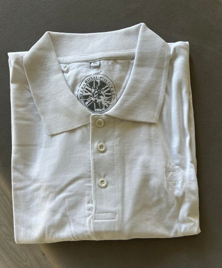 Partij heren polo's en t-shirts korte mouw, Ophalen, Nieuw, Overige maten, Wit