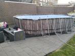 Zwembad te koop. 6.10 x 3.66m, Minder dan 80 cm, Rond, 300 cm of meer, Ophalen of Verzenden