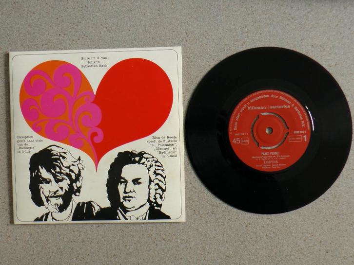 Ekseption - Peace Planet VINYL SINGLE, Cd's en Dvd's, Vinyl Singles, Zo goed als nieuw, Single, Pop, 7 inch, Ophalen of Verzenden