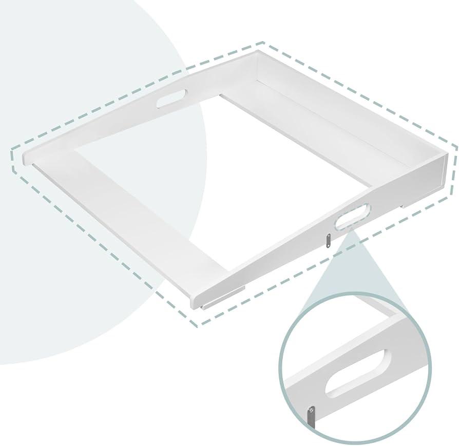 Witte Commode Opzetstuk voor Baby Verzorging NIEUW, Kinderen en Baby's, Kinderkamer | Commodes en Kasten, 50 tot 70 cm, Nieuw