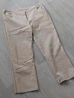 Beige babyrib broek maat 50, Kleding | Dames, Grote Maten, Ophalen of Verzenden, Zo goed als nieuw, Beige, Broek of Spijkerbroek