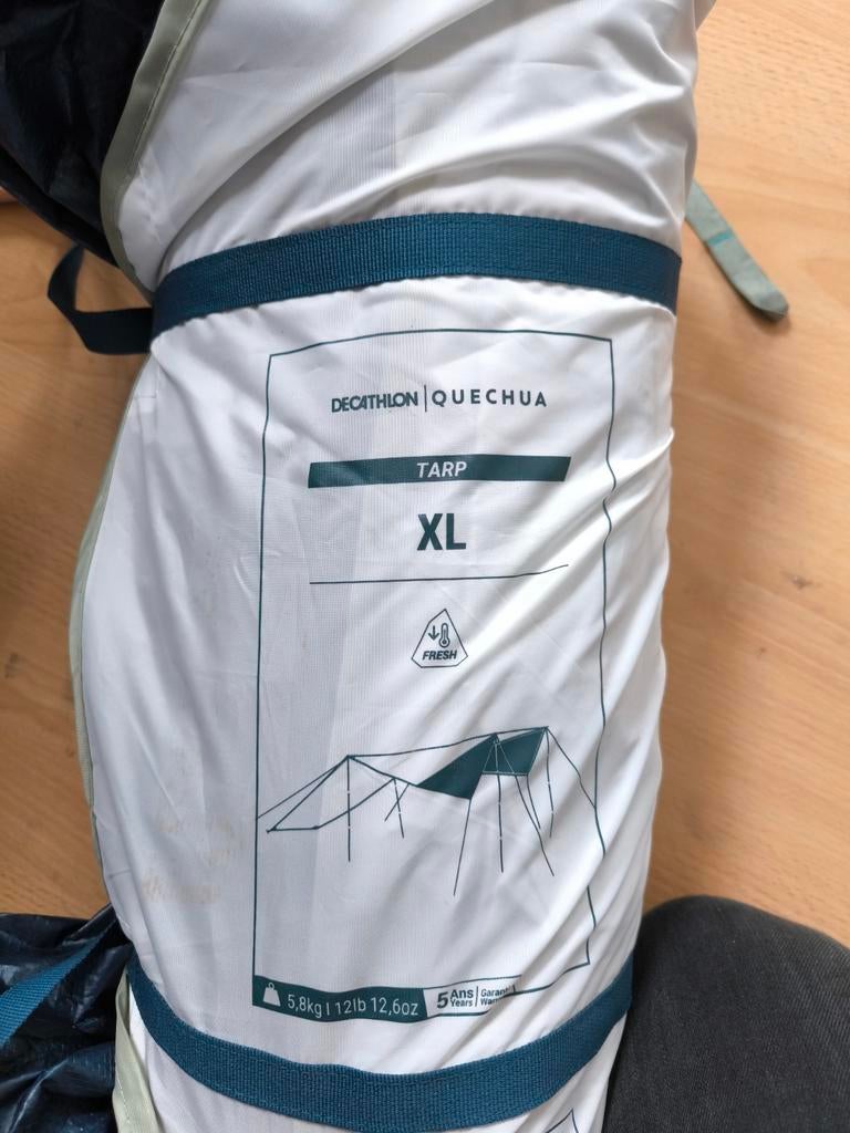Decathlon Quechua Tarp XL - Zo goed als nieuw, Ophalen of Verzenden, Zo goed als nieuw