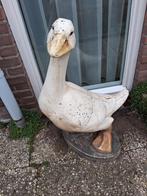 Grote zware eend 1.50, Tuin en Terras, Tuinbeelden, Ophalen of Verzenden, Gebruikt, Steen, Overige typen